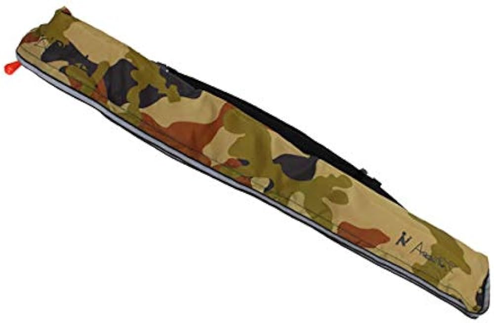 ウエスト型迷彩ライフジャケット Amazon | ライフジャケット ウエストタイプ ベルト 迷彩 D 手動